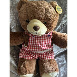 Vintage Atlanta Novelty Gerber Teddy Bear 21" Brown Stuffed Animal Plush RARE!